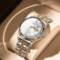 Dianpai Mechanical Watch Automatic Watch Double Calendar Luminous Waterproof Men's Watch.