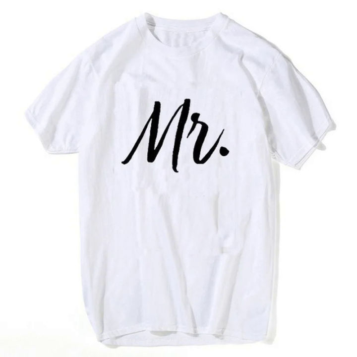 Couples%20T%20Shirt%20MR%20MRS%20Letter%20Print%20Couple%20Tshirt%20Summer%20Fashion%20King%20Queen%20T-shirt%20Casual%20O-Neck%20Tops%20Lovers%20Tee%20Shirt%20-%20Image%204