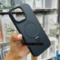 Magsafe Stand Case For 13 14 15 16 Pro Max Luxury Carbon Fiber Magnetic Ultra Slim With Perfect Grip Extra Drop Protection Phone Back Cover Case. 