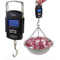 50 Kg Digital  Hanging Weight Scale - Black - Weight Machine. 
