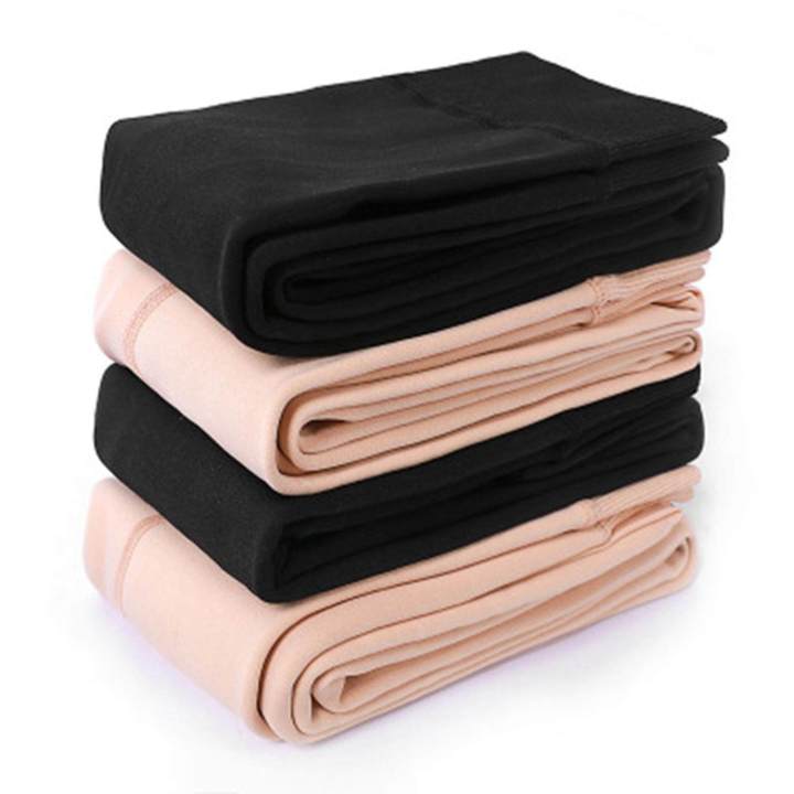 Fleece%20Lined%20Tights%20Stockings%20for%20Women%20Fake%20Translucent%20Fleece%20Winter%20Warm%20Tights%20High%20Waist%20,%20Black,%20200g%20With%20feet%20-%20Image%204