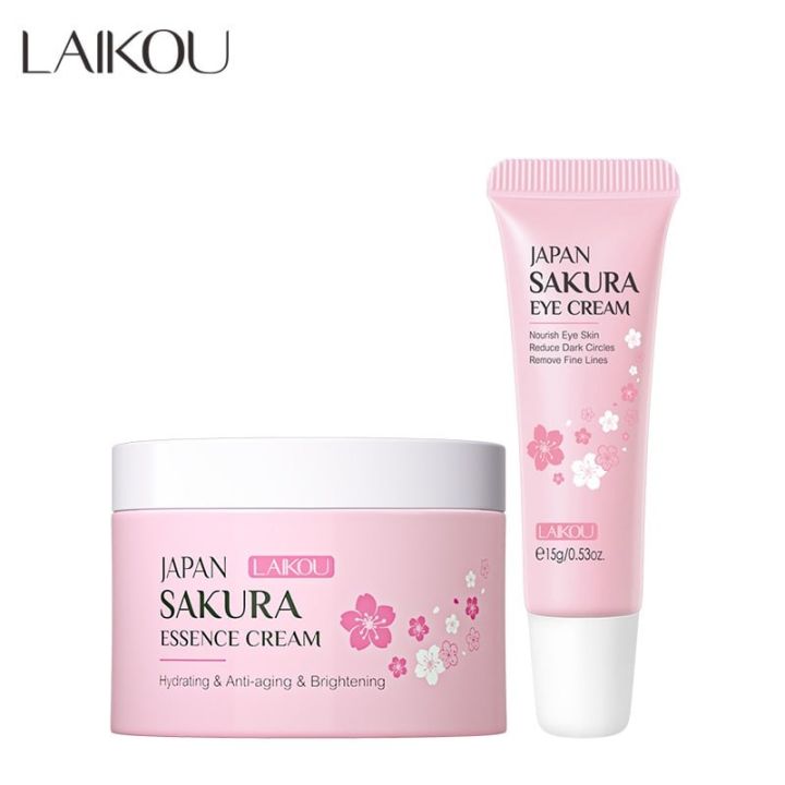 LAIKOU Sakura Skin Care Cream 25g And Eye Cream 15 g