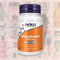 NOW Glutathione – 500 mg – 30 Veg Capsules – with Milk Thistle Extract & Alpha Lipoic Acid – for Detox Support & Antioxidant Protection.