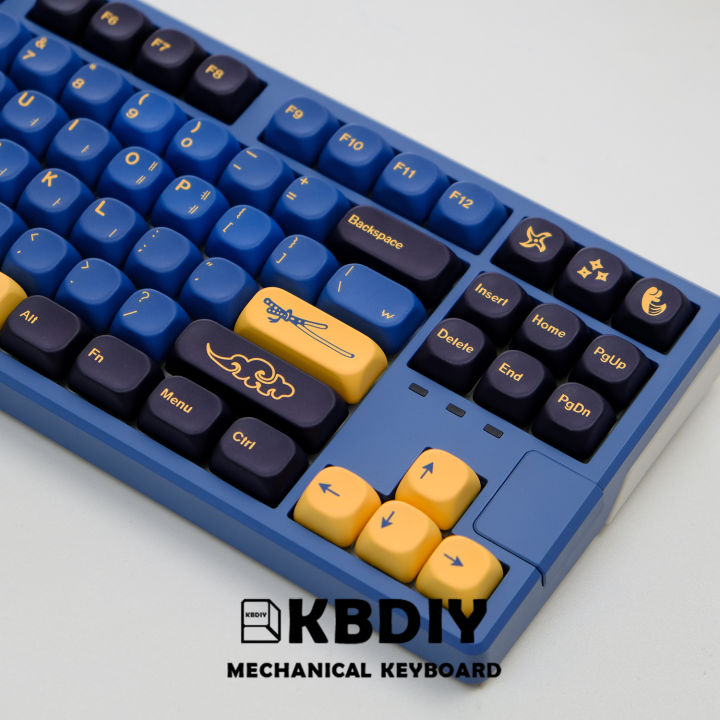 KBDiy%20GMK%20Blue%20Samurai%20Keycaps%20Korean%20PBT%20Custom%20KOA%20Profilefor%20Mechanical%20Keyboard%20Gaming%20Cute%20130%20Keys/Set%20for%20MX%20Switches%20DIY%20-%20Image%206