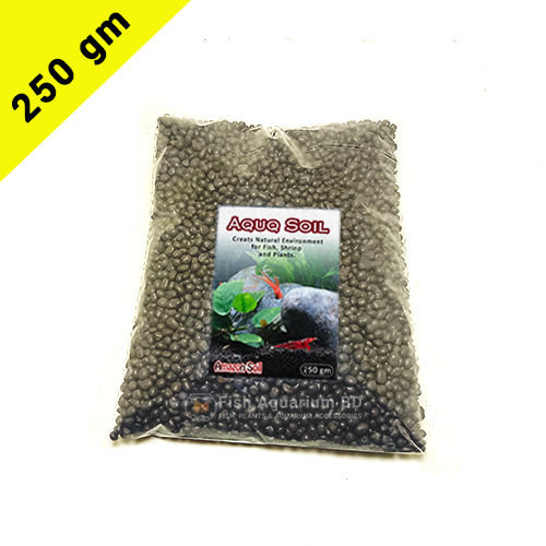 Aquarium Fish Tank Soil Landscaping Mud Amazon Soil For Shrimp Tank or Planted Aquarium Soil (250gm Pack)