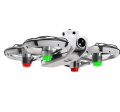 FLH S800 360° Protection Obstacle Avoidance 4.5in Screen Remote Control Quadcopter 2.4G Brushless Optical Flow Hover WIFI FPV RC Drone. 