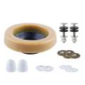 Bathroom Wax Ring Toilet Kit High Performance Toilet Seal, for Reinstallation of The Toilet. 