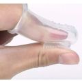 2 Pcs Silicone Finger Toothbrush Baby Tongue Cleaner for Infants Soft Tongue Scraper for Baby. 