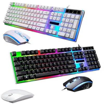 Gaming mouse and keyboard combo g21 rgb keyboard mouse combo RGB backlit keyboard For Laptop Desktop PC