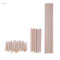 Balsa wood stick unfinished diy wooden modeling stick 20pcs 120mm. 