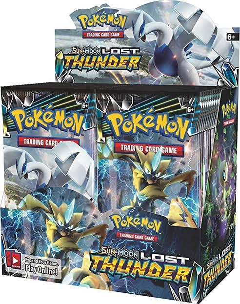 Sun%20&%20Moon%20Series%20Pokemon%20Card%20Lost%20Thunder%20(LOT)%20-36%20Pieces%204%20Packet%20-%20Image%207