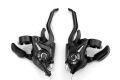 Shimano Bicycle Shifter with Brake Lever Combo (3 x 7 Speed)-Black. 