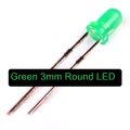 50Pcs- 3mm COLORFUL GREEN LED 3mm Round LED Light Emitting Diode Basic Green Light Bulbs For Electronics Project Indicator Front Panels LED Light DIY - Rgb Light. 