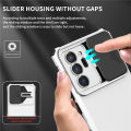 For Samsung Galaxy Note 20 Ultra 5G Phone Case Hard Sliding Lens Protect Kickstand Back Cover. 
