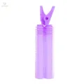 10PCS Hair Bangs Curling Clips, Easy to Use with Bangs Effect Washable Reusable Hair Curler for DIY Hair Styling ,Hairdressing ,Women, Lazy People , Purple. 