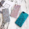 Glitter Phone Case For iPhone 13 12 11 Pro Max Luxury Soft Epoxy Crystal Cover For iPhone XR X S 6 6s 7 8 Plus SE Sequins Fundas. 