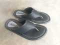 Fashionable Leather Sandal for Men (Black).