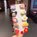 Korean Girl Bangs Clip Baby Bag Hair Clip Children's Hair Jewelry Head Jewelry Baby and Young Children Hair Cards Imported From China. 