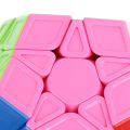 Megaminx Puzzle 3x3 Multiple Challenge Levels Color Matching Megaminx Speed Puzzle Vivid Color Different Difficulty Levels for Brain Exercise for Children. 
