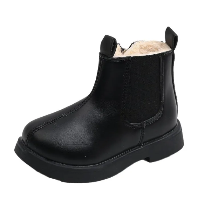 Girls'%20martin%20boots%20winter%20new%20children's%20boots%20fashion%20and%20versatile%20Internet%20celebrity%20baby%20girl%20booties%20soft%20sole%20-%20Image%205