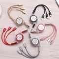 Hontinga 3 in 1 USB Charging Cable Fast Charge for iphone Lightning Cable Android Charger Kit for Micro USB Fast Charging Cable Type C Cable USB Phone Cable. 