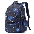 Starry sky Children's School bags School Backpack for Students Boy Kids Backpack With Lunch Bag Pencil Cases.