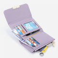 SeaGloca New Simple Korean Version Fashion Short Trifold Wallet For Woman No.1527. 
