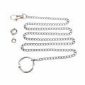 Metal Foot Chian Harness Leash & anklet Ring fullset combo pack for ringneck or sun conure birds. 