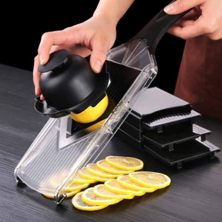 Adjustable%20Manual%20Fruit%20Slicer%20Fruit%20V%20Slicer%20Vegetable%20Julienne%20Cutter%20Lemon%20Slicing%20Tool%20With%204%20Blade%20Kitchen%20Tool-Black%20-%20Image%203