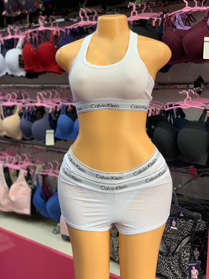 Women'S Modern Cotton Panty And Tops 3 Pcs Set
