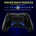 QRD Spark N5 Wireless Controller for PS4 PS3 PS2 IOS Android PC Hall Effect 9-color LED lights Vibration effect PS4 Gamepad. 