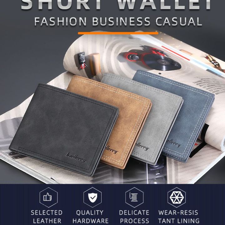 New%20Men's%20Short%20Wallet%20Korean%20Youth%20Business%20Multiple%20Card%20Wallet%20-%20Image%202