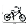 【3C VictoryEagle】Durable Mountain Bike Bicycle Model for 1/10 Crawler Axial SCX10 Traxxas TRX4 D90 Tamiya CC01 Decoration,Black. 