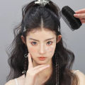 Invisible Fluffy Hair Pad  - Show High Cranial Top - Puff Hair Head Cushion - Comfortable, Durable - Princess Hair Styling Tool - Sponge Insert Combs. 