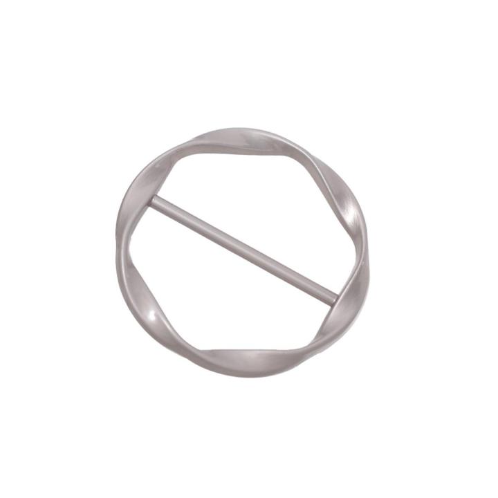Creative Knot Buckles T-shirt Corner Knotting Artifact Waist Tighting Bottons Geometric Scarf Buckles Clothing Accessories