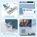 USB C 3.2 10Gbps USB C Hub USB Splitter Hub with 2 USB A Port(10Gbps), Type-C Port(10Gbps). 