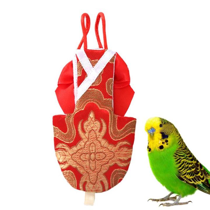 Bird Diaper Suit Flight Parrot Clothes Pigeon Parakeet Diapers Cage Cockatiel Costume Pet Birds Nappies Conure Cages Supplies