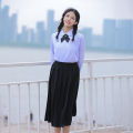 JK uniforms, Thailand Thai school uniforms, long sleeve shirts, suits, sports day chorus clothing, fall college style class uniforms. 
