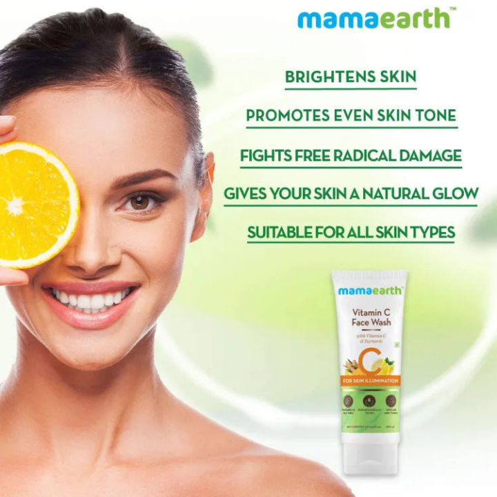 Mamaearth%20Vitamin%20C%20Face%20Wash%20with%20Vitamin%20C%20and%20Turmeric%20for%20Skin%20Illumination%20-%20100ml%20-%20Image%203