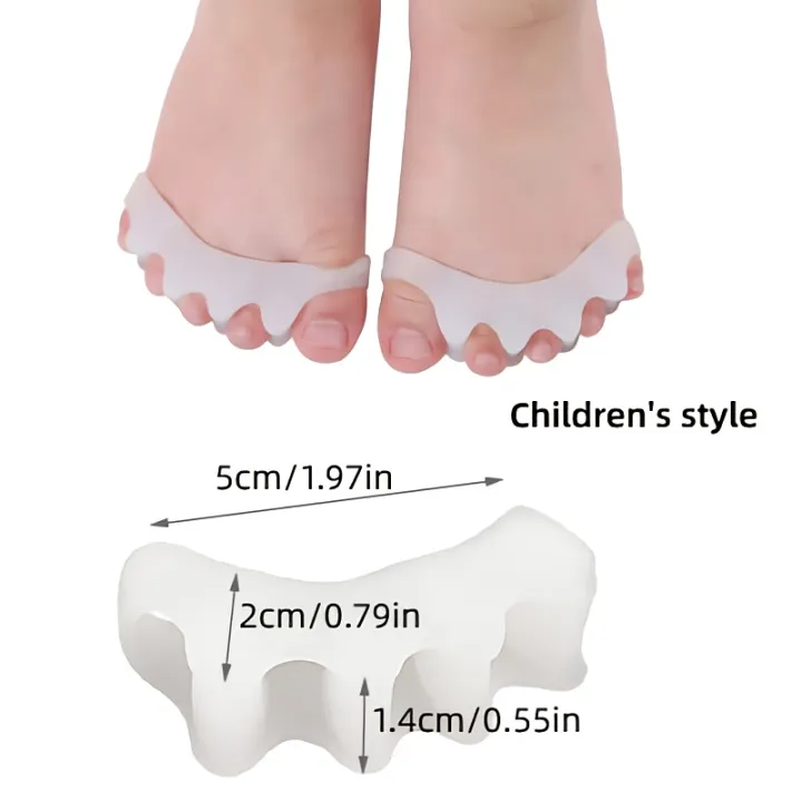 2Pcs=1Pair%20Finger%20Spacer%20Toe%20Separator%20Straightener%20Soft%20Gel%20Children%20Valgus%20Bunion%20Corrector%20Foot%20Orthotics%20Adjuster%20Care%20Tools%20-%20Image%206