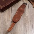 Punk Black Brown Red Green Blue Leather Belt Strap Men Pointer Watch Bracelet & Bangles For Women Male Gift Jewelry. 