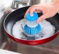 Kitchen Cleaning Dish Brush Scrubber Hydraulic Pressure Cleaner Multi. 