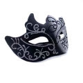 Retro Painted Half Face Mask Costume Ball Prince Mask Mysterious Prop Prom Party Mask Halloween Christmas Masquerade Party Gift. 