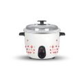 Pigeon JOY+ SAP-490 Electronics Rice Cooker 1000 Watts Model white & Red Colour Double Pot 2.8 litre..