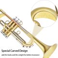 ROWELL Trumpet Standard Bb Trumpet Set Professional Trumpet Bass Trumpet for Beginners with Deluxe Hand Case,Gloves,7C Mouthpiece. 