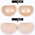 1Pair Sticky Bra Thicker Sponge Bra Pads Breast Push Up Enhancer Removeable Adding Inserts Cups Invisible Lift Up Bra for Women.