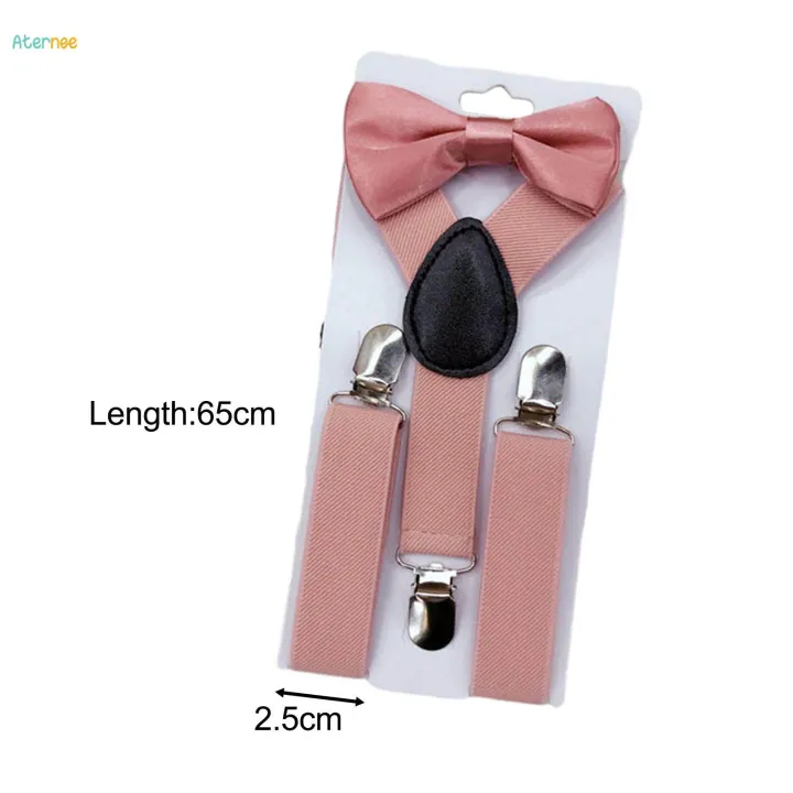 Kids%20Suspenders%20and%20Bow%20Tie%20Trendy%20Clothing%20Accessories%20with%20Clips%20Tuxedo%20Suspender%20for%20-%20Image%205