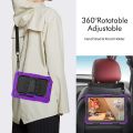 For Samsung Galaxy Tab S8 11 inch SM-X700 Silicone + PC Tablet Case(Orange+Black).