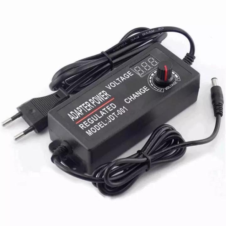 Adjustable Power Adapter 3-24Volt 3Amp with Display - Power Bank