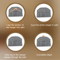 Hook Transfer Security Hidden Bag Suitable for hanging clothes pockets to hide valuables for home travel. 
